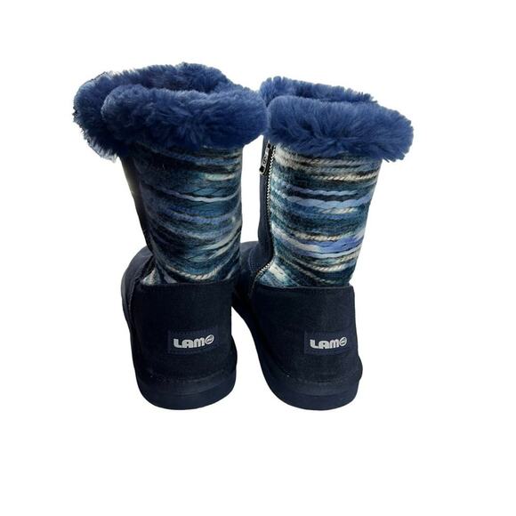 Lamo Water And Stain-resistant Suede Boots Willow Faux Fur Lining Womens 10 - Picture 5 of 9